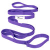 Picture of Abiarst Stretching Strap Yoga Straps for Physical Therapy, 10 Loops Non-Elastic Stretch Strap for Pilates, Flexibility, Exercise, Stretch Band for Women & Men (Purple)