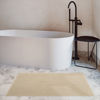 Picture of Cotton Paradise 100% Cotton Non Slip Bath Mats for Bathroom, 17x24 inch Soft Absorbent Quick Dry Machine Washable Floor Bath Mat, Beige Bath Rug