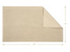 Picture of Cotton Paradise 100% Cotton Non Slip Bath Mats for Bathroom, 17x24 inch Soft Absorbent Quick Dry Machine Washable Floor Bath Mat, Beige Bath Rug