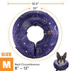 Picture of BENCMATE Protective Inflatable Collar for Dogs and Cats - Soft Pet Recovery Collar Does Not Block Vision E-Collar (Constellation, Medium)
