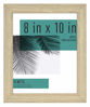 Picture of MCS Studio Gallery 8x10 Picture Frame Natural Woodgrain, Vertical & Horizontal Wall Hanging & Easel for Tapletop Display, Rectangle Photo Frame for Photos, Posters & Art Prints (1-Pack)
