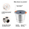 Picture of Reusable k Cup Coffee pod Filters,Universal stainless steel Refillable k Cups Filter Use for Keurig 2.0 and 1.0 Coffee Makers-machine(1pack)…