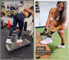 Picture of FITGIRL - Ankle Strap for Cable Machines and Resistance Bands, Work Out Cuff Attachment for Home & Gym, Glute Workouts - Kickbacks, Leg Extensions, Hip Abductors, Women Only (Beige Leopard, Single)