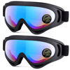 Picture of MAMBAOUT 2-Pack Snow Ski Goggles, Snowboard Goggles for Men, Women, Youth, Kids, Boys or Girls