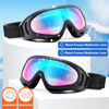Picture of MAMBAOUT 2-Pack Snow Ski Goggles, Snowboard Goggles for Men, Women, Youth, Kids, Boys or Girls