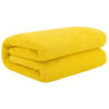 Picture of Cotton Paradise Oversized Bath Sheet, 100% Cotton 40x80 Clearance Bath Towel Sheet, Turkish Extra Large Bath Towel for Bathroom, Yellow Bathsheet