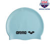 Picture of Arena Classic Unisex Soft Silicone Swim Cap for Women and Men, Intensive Training and Racing Comfortable Non-Slip Long Hair Swimming Hat, Pastel Blue