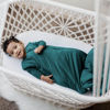 Picture of KYTE BABY Unisex Rayon Made From Bamboo Sleep Bag for Babies and Toddlers, 1.0 Tog (Small, Emerald)