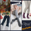 Picture of ProEtrade Merino Wool Socks Thermal Warm Winter Thick Hiking Boot Boot Cozy Crew Comfy for Womens Ladies Work Socks 5 Pack(Solid Color B)