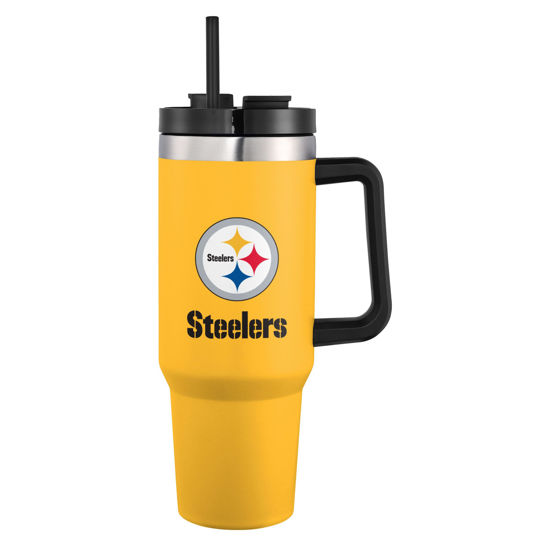Picture of FOCO Pittsburgh Steelers NFL 40 oz XL Tumbler - Atlernate Team Color - Yellow