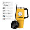 Picture of FOCO Pittsburgh Steelers NFL 40 oz XL Tumbler - Atlernate Team Color - Yellow