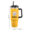Picture of FOCO Pittsburgh Steelers NFL 40 oz XL Tumbler - Atlernate Team Color - Yellow