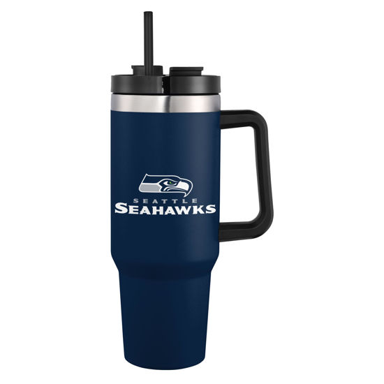 Picture of FOCO Seattle Seahawks NFL 40 oz XL Tumbler - Team Color