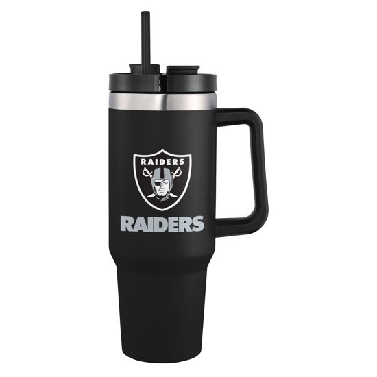 Picture of FOCO Las Vegas Raiders NFL 40 oz XL Tumbler - Team Color
