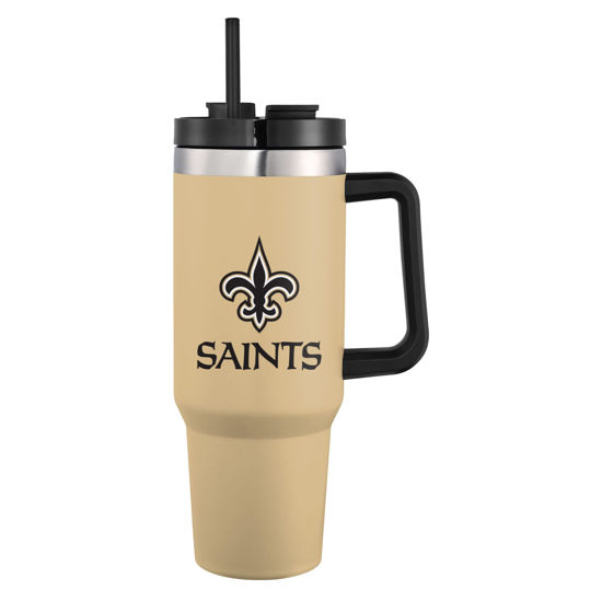 Picture of FOCO New Orleans Saints NFL 40 oz XL Tumbler - Atlernate Team Color - Gold