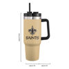 Picture of FOCO New Orleans Saints NFL 40 oz XL Tumbler - Atlernate Team Color - Gold