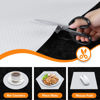 Picture of Shelf Liners for Kitchen Cabinets Refrigerator Liners Waterproof & Oil-Proof Kitchen Cupboard Liner Non-Slip Drawer Mats EVA Material Non Adhesive Fridge Liner for Shelves-White 11.8 x 236.2 Inches