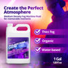 Picture of 1 Gallon Fog Machine Liquid Smoke - Medium Density Smoke Machine Fog, Fog Juice for 400-1500 Watt Foggers, Water-Based Fog Fluid for Thick, Long-Lasting Fog, Ideal for Concerts, Parties & Events