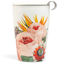 Picture of Tea Forte Jubilee KATI Steeping Cup, Ceramic Tea Infuser Cup with Lid & Stainless Steel Loose Leaf Tea Infuser