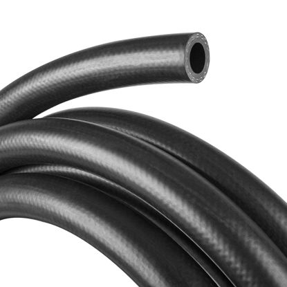 Picture of 5/8 Inch (16mm) ID Fuel Line Hose 5FT NBR Rubber Push Lock Hose High Pressure 300PSI for Automotive Fuel Systems Engines