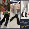 Picture of Merino Wool Socks Thermal Warm Winter Thick Hiking Boot Cabin Crew Cozy for Women Ladies Gift Stocking Stuffer Work Comfy Socks 5 Pack (Black Color) One Size
