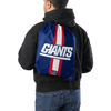 Picture of New York Giants NFL Team Stripe Wordmark Drawstring Backpack