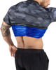 Picture of Kewlioo Men's Sauna Suit Shirt - Heat Trapping Sweat Compression Vest, Shapewear Top for Men, Sweat More & Look Great, Gym Workout Exercise Versatile Heat Shaper Jacket (Gray Camo, L)