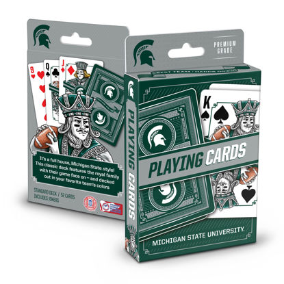 Picture of YouTheFan NCAA Michigan State Spartans Classic Series Playing Cards