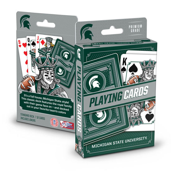 Picture of YouTheFan NCAA Michigan State Spartans Classic Series Playing Cards