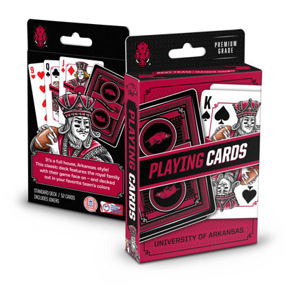 Picture of YouTheFan NCAA Arkansas Razorbacks Classic Series Playing Cards