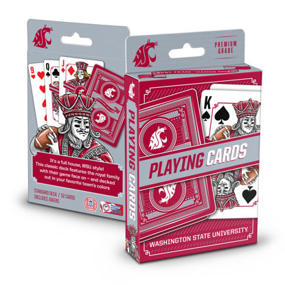 Picture of YouTheFan NCAA Washington State Cougars Classic Series Playing Cards