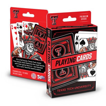 Picture of YouTheFan NCAA Texas Tech Red Raiders Classic Series Playing Cards