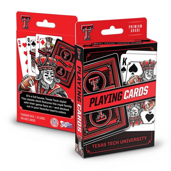 Picture of YouTheFan NCAA Texas Tech Red Raiders Classic Series Playing Cards
