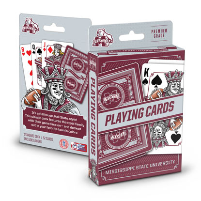 Picture of YouTheFan NCAA Mississippi State Bulldogs Classic Series Playing Cards