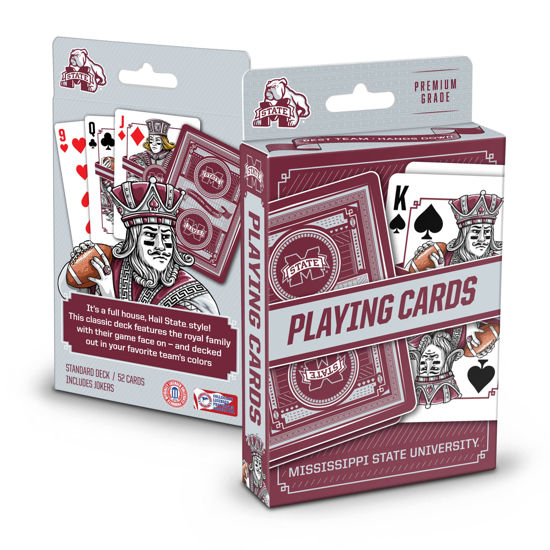 Picture of YouTheFan NCAA Mississippi State Bulldogs Classic Series Playing Cards