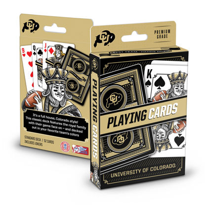 Picture of YouTheFan NCAA Colorado Buffaloes Classic Series Playing Cards