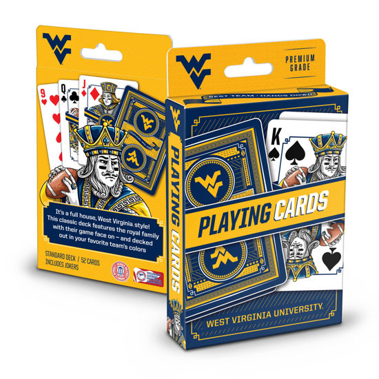 Picture of YouTheFan NCAA West Virginia Mountaineers Classic Series Playing Cards