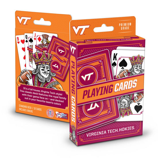 Picture of YouTheFan NCAA Virginia Tech Hokies Classic Series Playing Cards