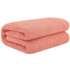 Picture of Cotton Paradise Oversized Bath Sheet, 100% Cotton 40x80 Clearance Bath Towel Sheet, Turkish Extra Large Bath Towel for Bathroom, Coral Bathsheet