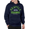 Picture of Junk Food Clothing x NFL - Seattle Seahawks - Classic Team Logo - Unisex Adult Pullover Fleece Hoodie for Men and Women - Size XX-Large