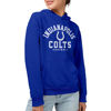 Picture of Junk Food Clothing x NFL - Indianapolis Colts - Classic Team Logo - Unisex Adult Pullover Fleece Hoodie for Men and Women - Size Small