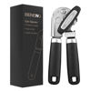 Picture of Can Opener Manual, Can Opener with Magnet, Hand Can Opener with Sharp Blade Smooth Edge, Handheld Can Openers with Big Effort-Saving Knob, Can Opener with Multifunctional Bottles Opener, Black