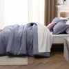 Picture of Bedsure California King Comforter Set - Denim Grey Cal King Size Comforter, Soft Cationic Dyed Bedding Set for All Seasons, 3 Pieces, 1 Comforter (104"x96") and 2 Pillow Shams (20"x36"+2")