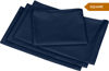 Picture of Utopia Bedding Zippered Waterproof Throw Pillow Protectors (No Pillow Inserts), European (Pack of 4, Navy), Bed Bug Proof Decorative Pillow Encasement Covers for Outdoors, Bed, Couch 26 x 26 inches