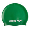 Picture of Arena Classic Unisex Soft Silicone Swim Cap for Women and Men, Intensive Training and Racing Comfortable Non-Slip Long Hair Swimming Hat, Green
