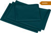 Picture of Utopia Bedding Waterproof Pillow Protectors Zippered (4 Pack, Teal) Queen Size, Bed Bug Proof Pillowcases, Pillow Encasement Covers 20 x 28 Inches