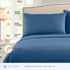 Picture of Full Size Sheet Sets - Breathable Luxury Sheets with Full Elastic & Secure Corner Straps Built In - 1800 Supreme Collection Extra Soft Deep Pocket Bedding Set, Sheet Set, Full, Denim