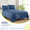 Picture of Full Size Sheet Sets - Breathable Luxury Sheets with Full Elastic & Secure Corner Straps Built In - 1800 Supreme Collection Extra Soft Deep Pocket Bedding Set, Sheet Set, Full, Denim