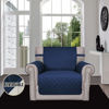 Picture of Easy-Going Chair Sofa Slipcover Reversible Sofa Cover Water Resistant Couch Cover Furniture Protector Cover with Elastic Straps for Pets Kids Children Dog Cat (Chair, Navy/Ivory)