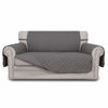 Picture of Easy-Going Reversible Loveseat Couch Cover for 2 Cushion Couch Sofa Cover for Dogs Water Resistant Furniture Protector with Foam Sticks Elastic Straps for Pet (Loveseat, Gray/Gray)